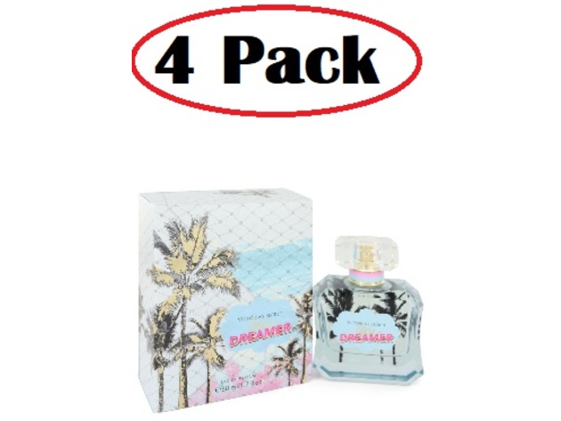 4 Pack of Victoria's Secret Tease Dreamer by Victoria's Secret Eau De Parfum Spray 1.7 oz
