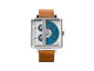 Xeric Soloscope SQ Quartz Watch (Tan and Blue)