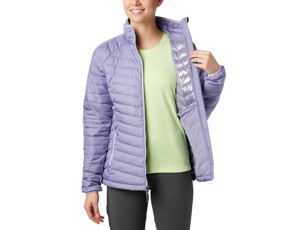 Columbia Women's Powder Lite Jacket Lilac Size Extra Small