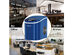 Costway Portable Compact Electric Ice Maker Machine Mini Cube 26lb/Day ABS - Navy