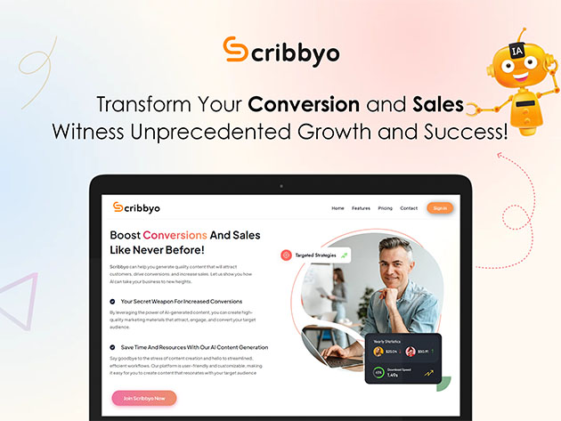 Scribbyo AI: Lifetime Subscription