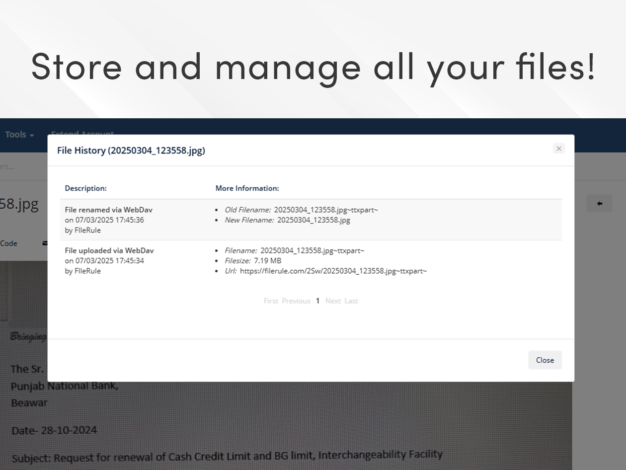 FileRule Cloud Storage: Lifetime Subscription (2TB)