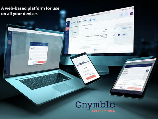 Gnymble SMS Marketing Starter Plan: 1-Yr Subscription for 82% OFF!