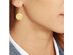 Homvare Women’s 925 Sterling Silver Sparkling Star Drop Earrings - Gold