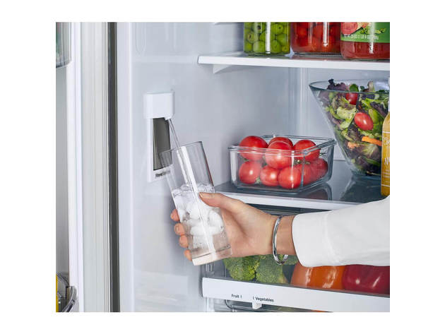 LG LMWC23626S 23 cu. ft. 4-Door French Door Refrigerator with 2 Freezer Drawers