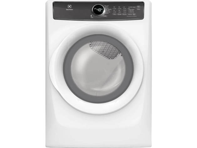 Electrolux EFME427UIW 8.0 Cu. Ft. White Electric Dryer with Steam