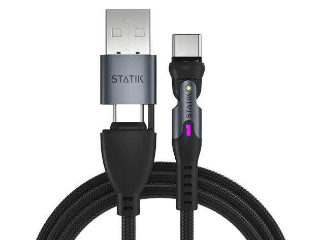 Statik® 360 Pro 100W Universal Magnetic Charging Cable (6 Feet)