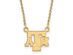 14k Yellow Gold Texas A&M U Small Pendant Necklace
