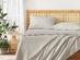 4-Piece Pre-Washed Microfiber Sheet Set (Grey/Twin)