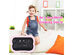 Costway 4 in 1 Kids Art Easel Magnetic Double Sided Chalkboard Whiteboard w/ Accessories - Pink