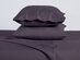 Bamboo 2000 Count 6-Piece Sheet Set with SnugGrip (Purple/Full)