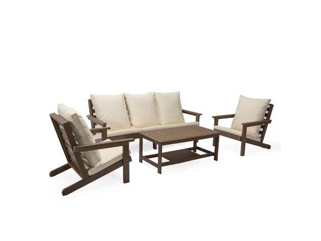 Salman Outdoor 4-Piece Seating Group