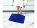 Serta Super Soft Microsuede Sherpa Deluxe Electric Heated Foot Warming Pad Navy Blue - Navy
