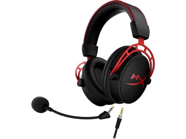 HyperX Cloud Alpha Wired Stereo Gaming Headset (Refurbished)