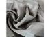 Exclusive Fabrics & Furnishings Vintage Textured Faux Dupioni Silk Single Curtain Panel, Size: 96 x 50 inches, Silver
