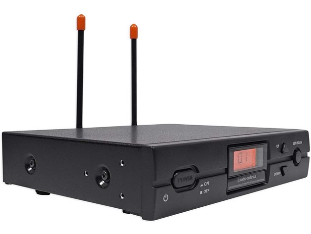 Audio-Technica ATW2129BI 10-cha Wireless Microphone System XLR Connector, Black (Used, Damaged Retail Box)