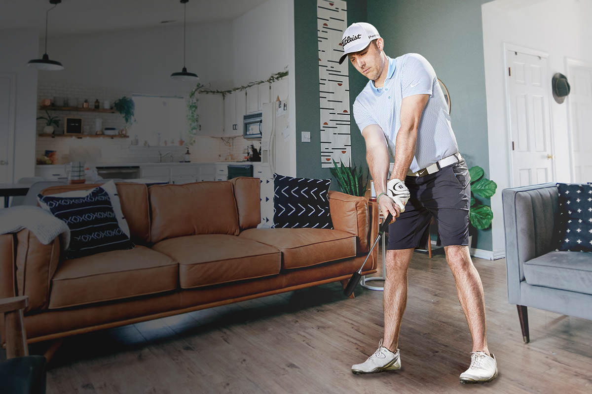 Help Dad step up his golf game with this SwingLogic MicroSimulator, now $179.97 this Father's Day