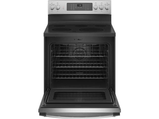 GE JB735SPSS 5.3 Cu. Ft. Stainless Steel Electric Convection Range with Air Fry