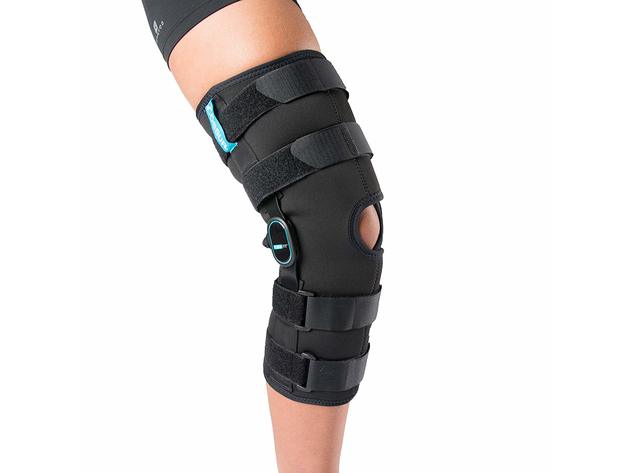 Ossur Form Fit Knee Range Of Motion Short Wrap, X-Large: 23.5 Inches-26.5 Inches, Black