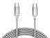 Crave USB-C to USB-C Cable (Silver)