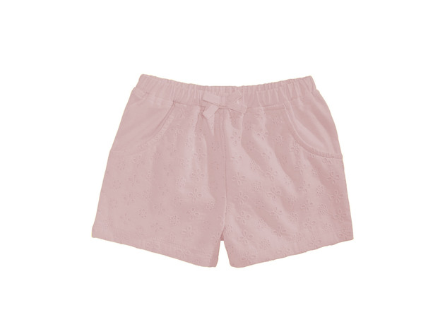 First Impressions Baby Girls Eyelet Shorts Pink Size 6-9 Months