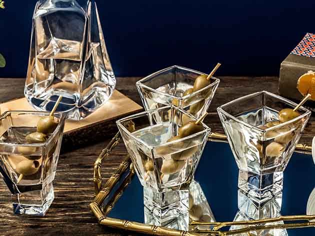 Autre 2-Piece Martini Glass Set