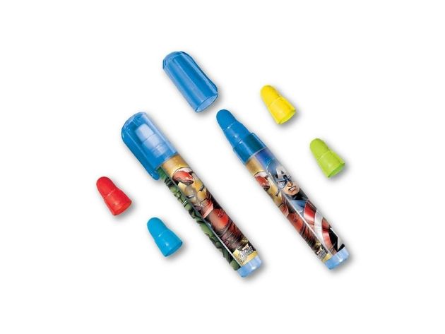 Party Favors - Avengers - Stackable Erasers - Blue - 1pc