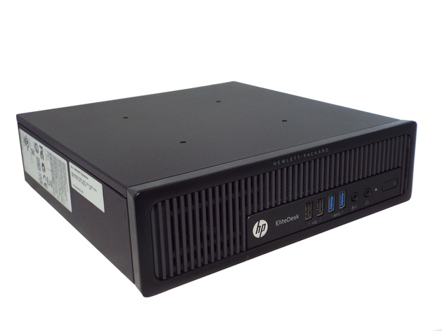 HP EliteDesk 800G1 Ultra Small Form Factor Computer PC, 3.20 GHz Intel i5 Quad Core Gen 4, 4GB DDR3 RAM, 250GB Hard Disk Drive (HDD) SATA Hard Drive, Windows 10 Home 64Bit (Renewed)