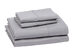 Jeske 1000 Thread Count Egyptian-Quality 100% Cotton Sheet Set (Queen/Silver)