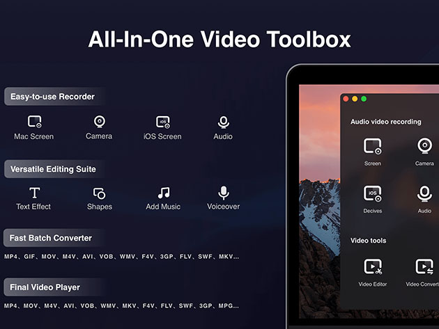 Filmage Screen: Screen & Video Editor for Mac (Lifetime License)