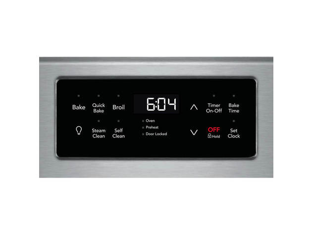 Frigidaire Gallery GCRE3038AF 5.4 Cu.Ft. Stainless Electric Range with Steam Clean