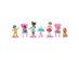 Disney Fancy Nancy Tea Party Collectible Figurine Set Inspired by the Show, Made of Plastic, Multicolored