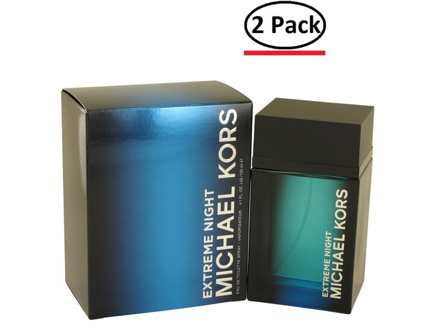 Michael Kors Extreme Night by Michael Kors Eau De Toilette Spray 4 oz for Men (Package of 2)