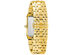 Bulova 97D120 Quadra Gold-Tone Watch