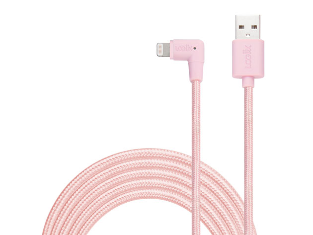 Piston Connect XL 90: 10Ft MFi Lightning Cable (Rose Gold/2-Pack)