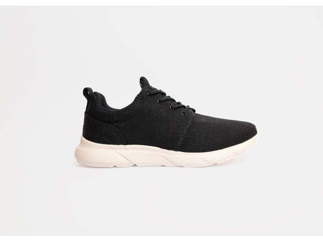 Explorer V2 Hemp Sneakers for Women Black and White - US W 10 | Raw Story