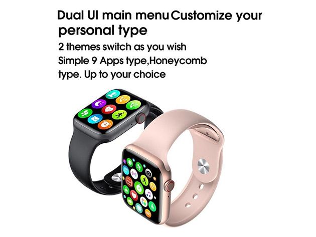 Watch 6: Bluetooth Smart Watch (Pink)