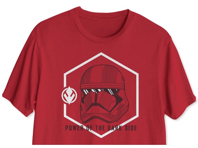 Power Of The Dark Side Men's T-Shirt Red Size XX Large