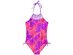 Breaking Wave Big Girls 1-Pc. Printed Strappy-Neck Swimsuit Size 14