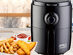 Kitchen Couture Air Fryer Healthy Food No Oil Cooking Recipe 3.4L Capacity Black