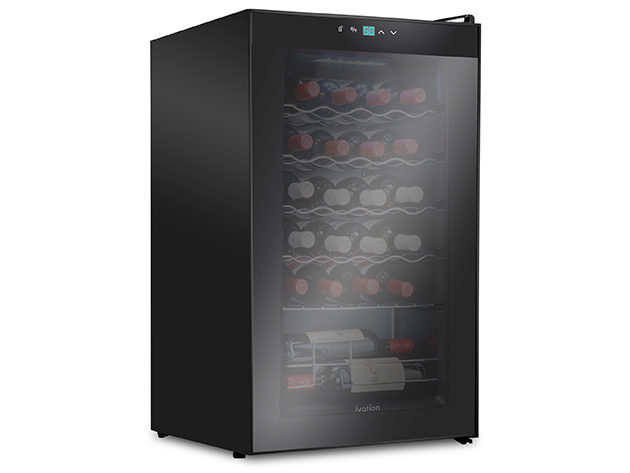 Ivation® 24-Bottle Compressor Wine Cooler with Lock