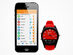 Martian Notifier Smartwatch (Red)