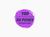 Clip Studio Paint 3D Poses Pack - Product Image