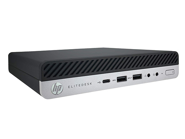 HP EliteDesk 800 G5 Mini Desktop (2015) 2.2GHz i5-9500T 16GB RAM 256GB SSD Windows 10 Pro (Refurbished) + Accessories Bundle