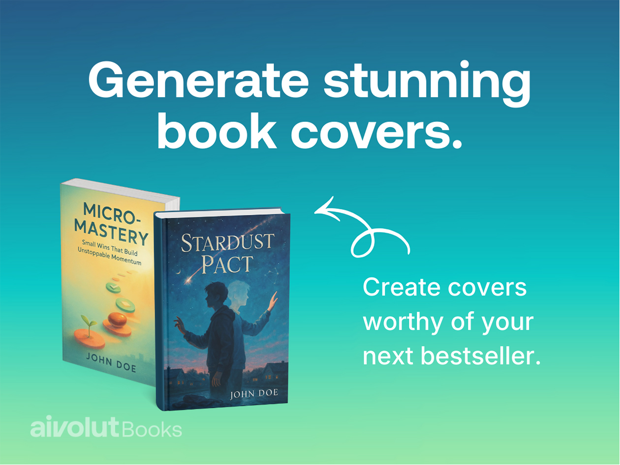 Aivolut AI Book Creator: Lifetime Subscription (Pro Plan)