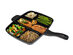 MasterPan Multi-Sectional Meal Skillet