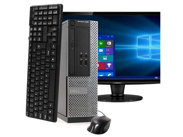 Dell OptiPlex 3020 Small Form Factor Computer PC, 3.20 GHz Intel i5 Quad  Core Gen 4, 16GB DDR3 RAM, 512GB SSD Hard Drive, Windows 10 Professional 64 