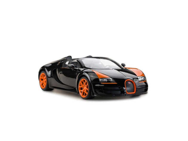 Remote Control Bugatti Grandsport Vitesse 1:14 Scale Black Brand New Sports Car