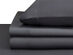 Kathy Ireland 300 Thread Count 100% Bamboo Rayon Sheet Set (King/Charcoal)