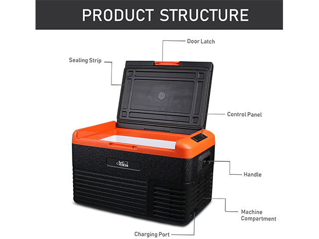 Artestia AC/DC Portable Freezer (52Qt)